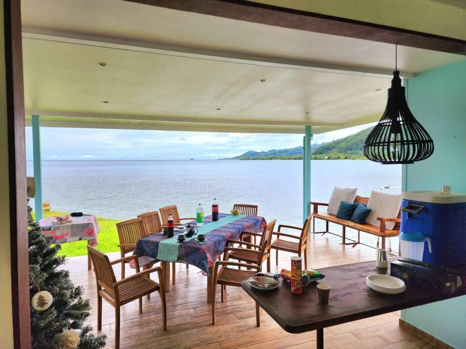 Studio Bord De Mer Fare Tahitea Pension Taputapuapea Dış mekan fotoğraf